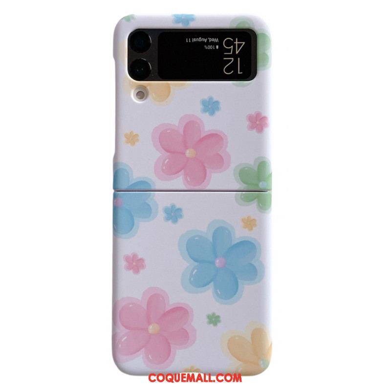 Coque Samsung Galaxy Z Flip 4 Jolies Fleurs