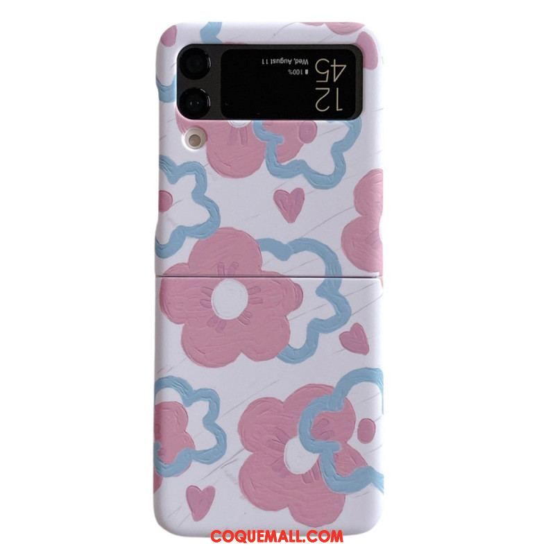 Coque Samsung Galaxy Z Flip 4 Jolies Fleurs