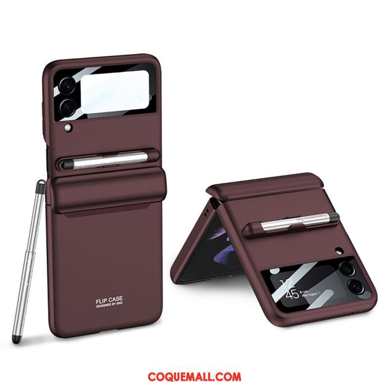 Coque Samsung Galaxy Z Flip 4 avec Stylet GKK