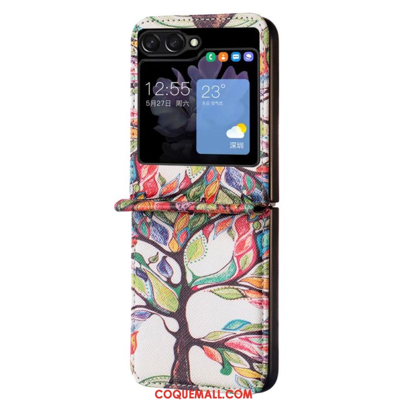 Coque Samsung Galaxy Z Flip 5 Arbre