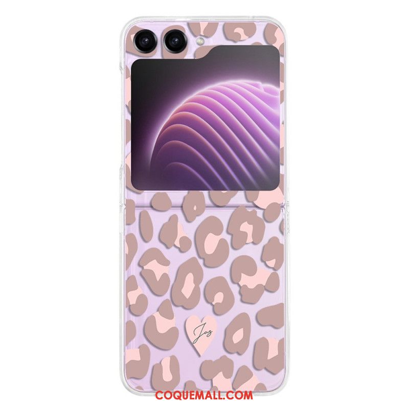 Coque Samsung Galaxy Z Flip 5 Transparente Empreintes