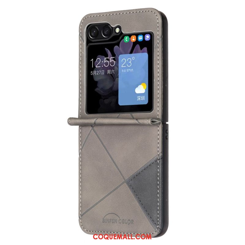 Coque Samsung Galaxy Z Flip 6 Géométrique