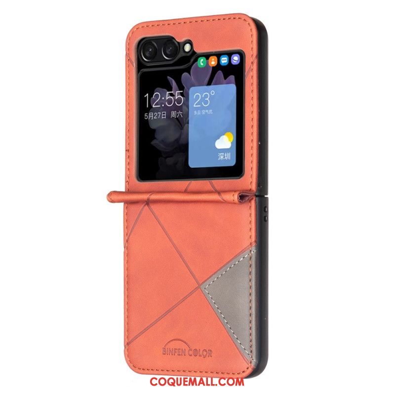 Coque Samsung Galaxy Z Flip 6 Géométrique