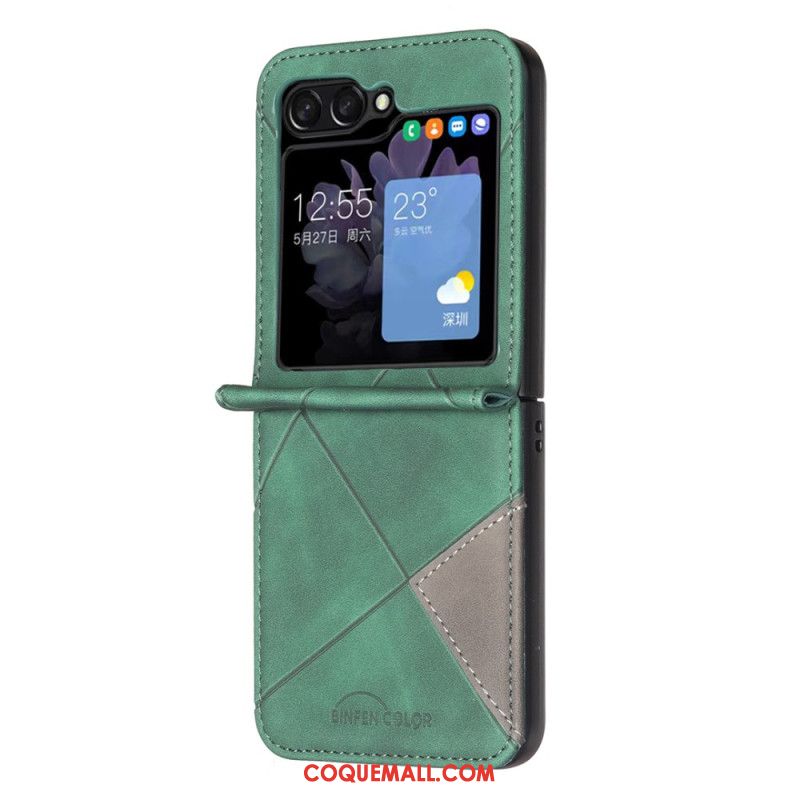 Coque Samsung Galaxy Z Flip 6 Géométrique