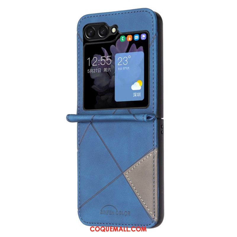 Coque Samsung Galaxy Z Flip 6 Géométrique