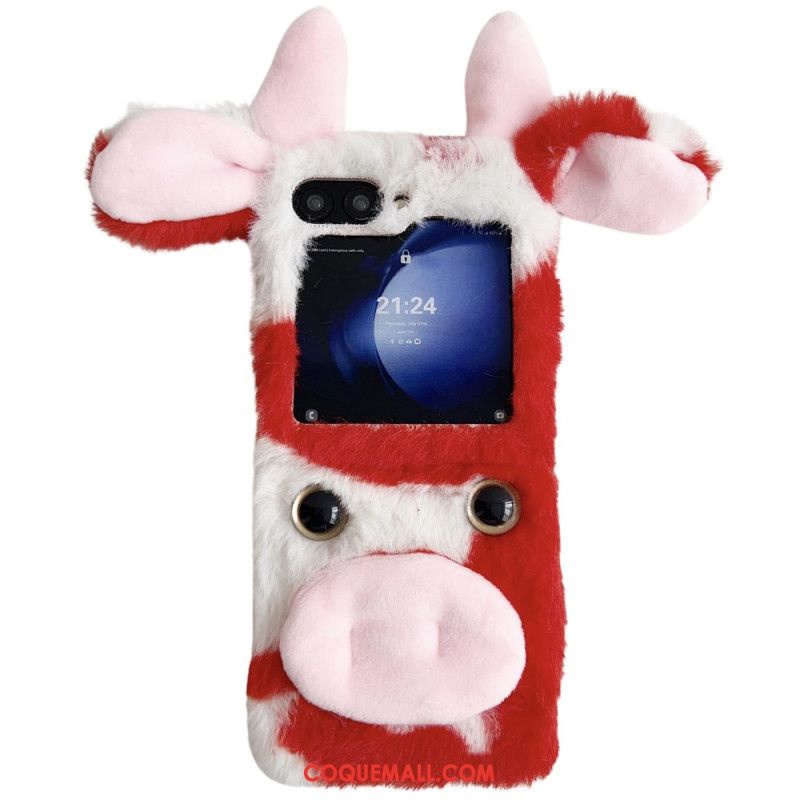 Coque Samsung Galaxy Z Flip 6 La Vache