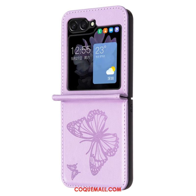 Coque Samsung Galaxy Z Flip 6 Motif Papillons