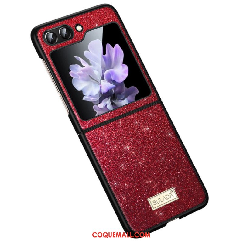 Coque Samsung Galaxy Z Flip 6 Paillettes SULADA