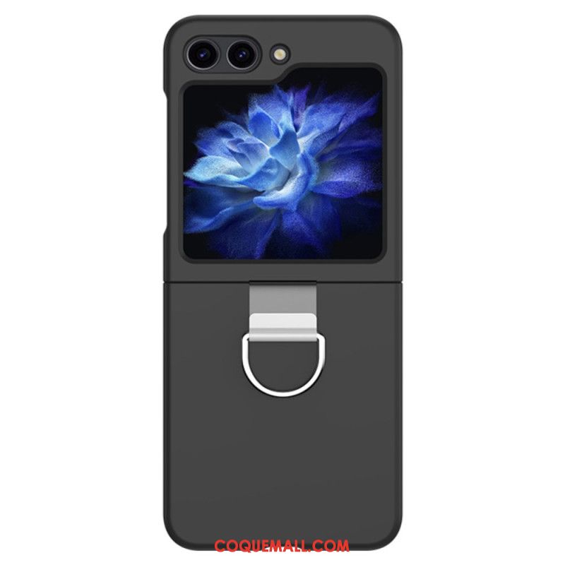 Coque Samsung Galaxy Z Flip 6 Rigide Anneau Métallique