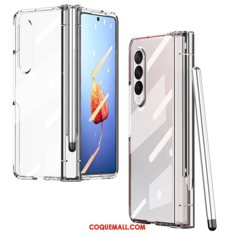 Coque Samsung Galaxy Z Fold 4 Frosted Shell avec Stylet