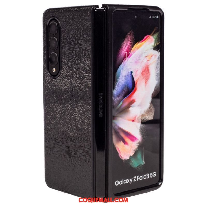 Coque Samsung Galaxy Z Fold 4 Relief Fourrure