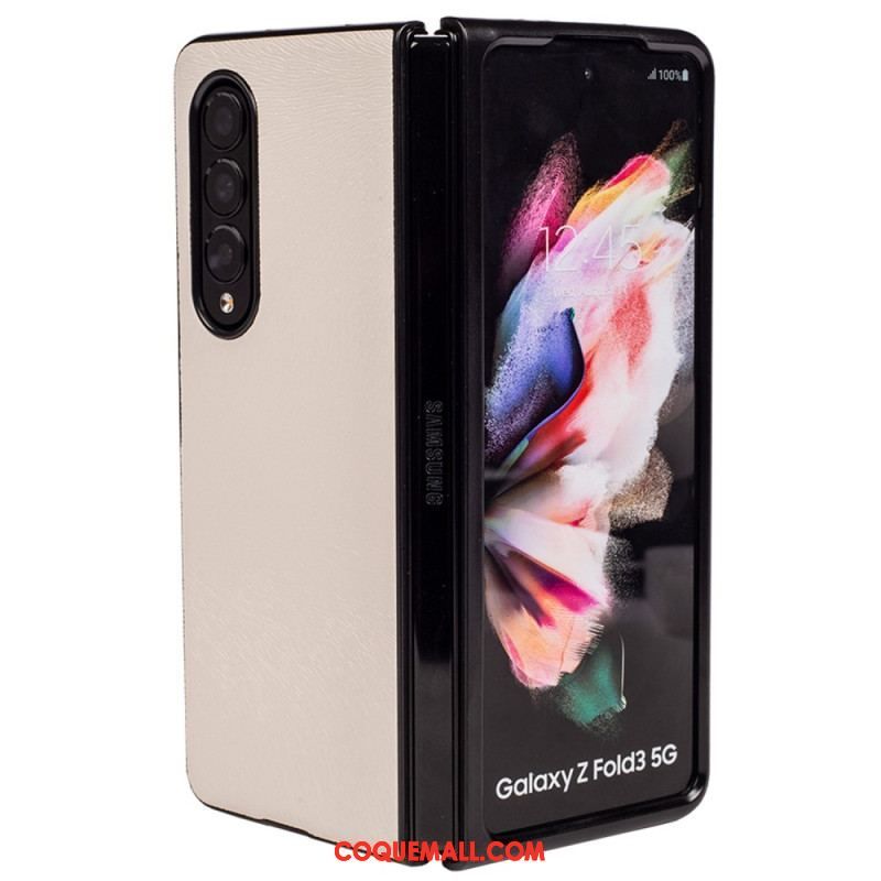 Coque Samsung Galaxy Z Fold 4 Relief Fourrure