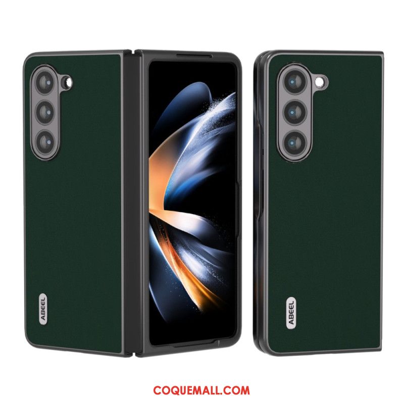 Coque Samsung Galaxy Z Fold 5 Cuir ABEEL