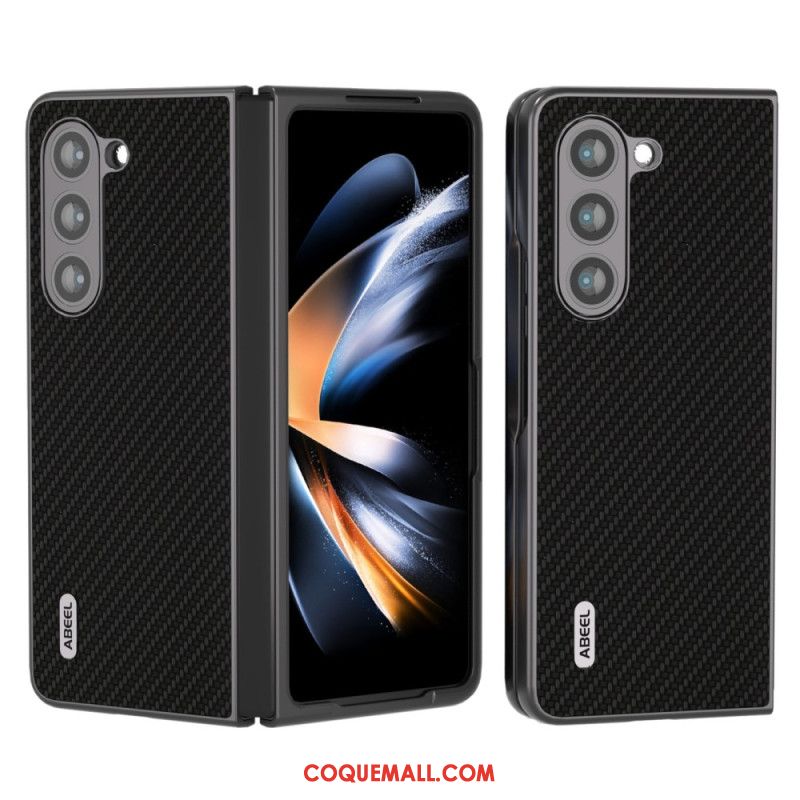 Coque Samsung Galaxy Z Fold 5 Fibre de Carbone ABEEL