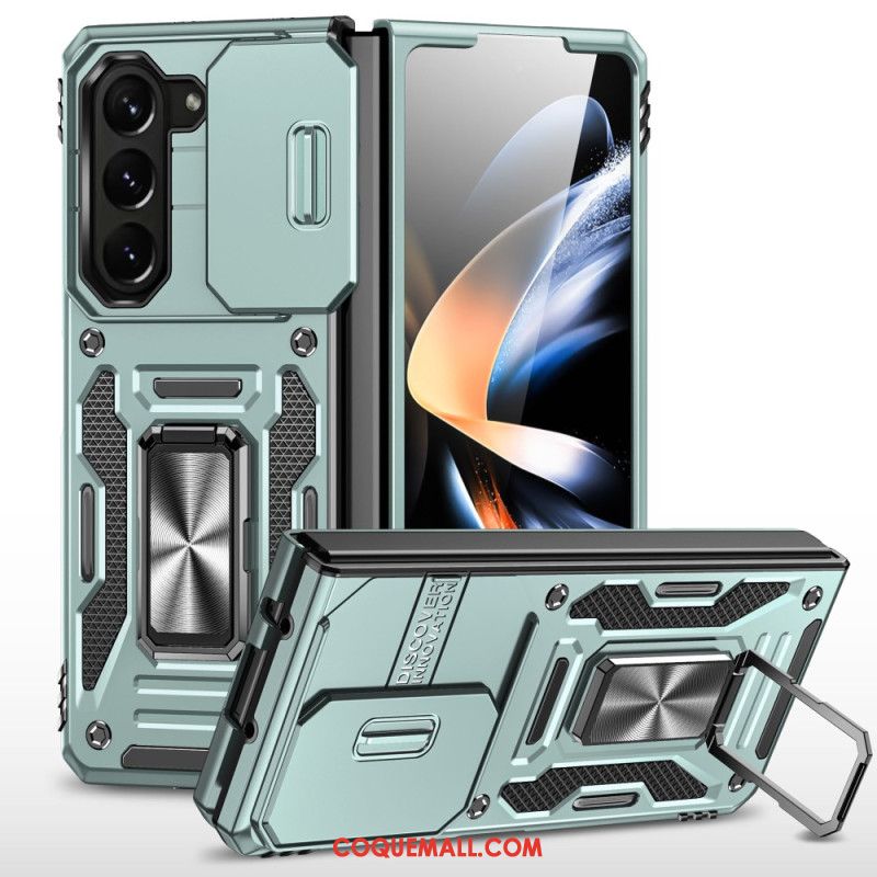 Coque Samsung Galaxy Z Fold 5 Protection Complète avec Anneau