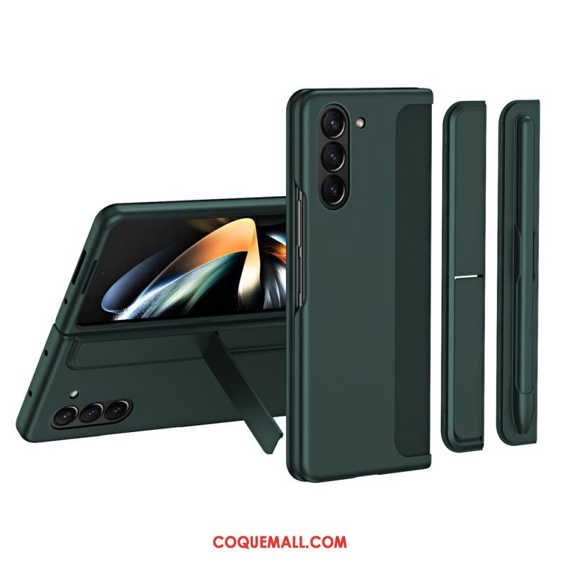 Coque Samsung Galaxy Z Fold 5 avec Support et Porte-Stylet