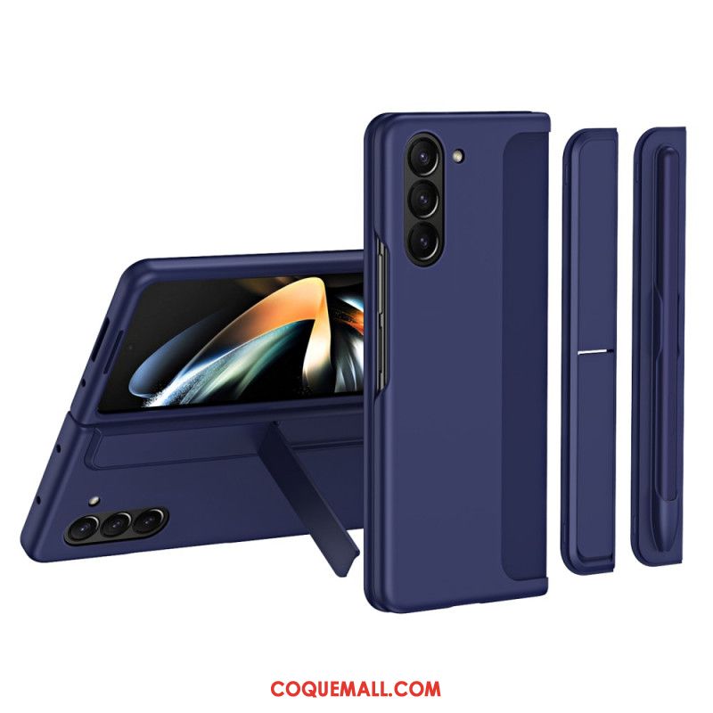 Coque Samsung Galaxy Z Fold 5 avec Support et Porte-Stylet