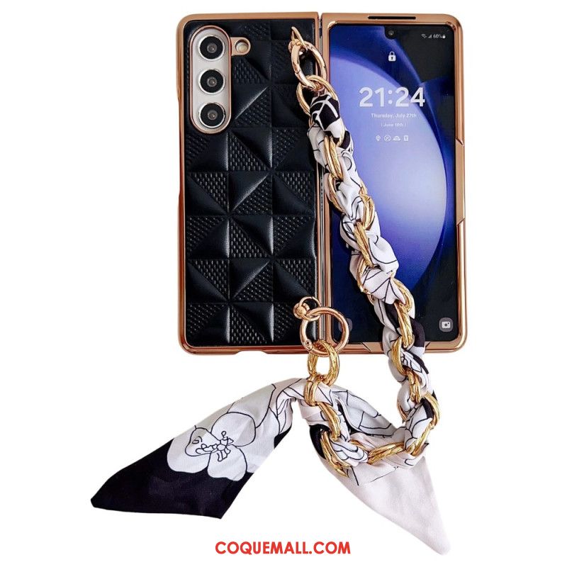 Coque Samsung Galaxy Z Fold 6 Chaîne à Ruban