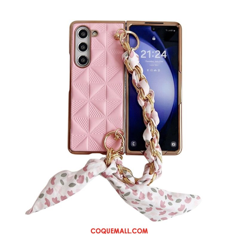 Coque Samsung Galaxy Z Fold 6 Chaîne à Ruban