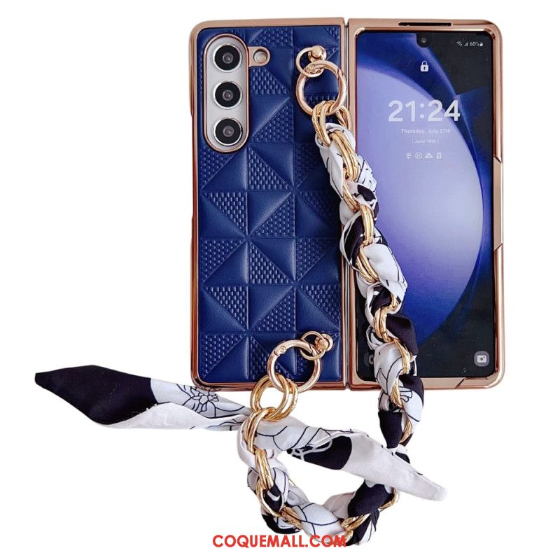 Coque Samsung Galaxy Z Fold 6 Chaîne à Ruban