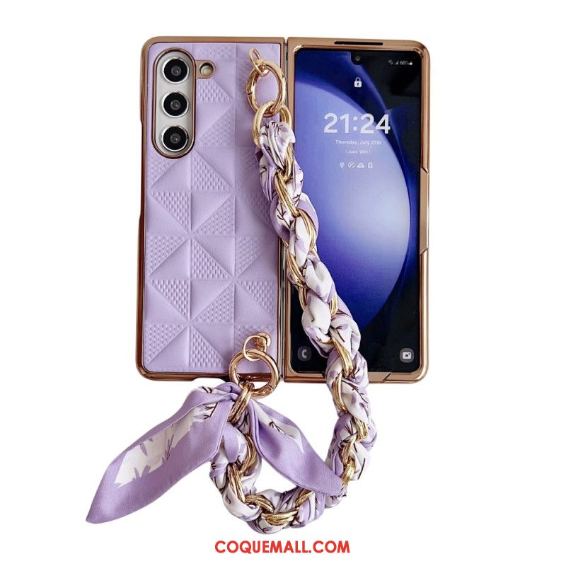 Coque Samsung Galaxy Z Fold 6 Chaîne à Ruban