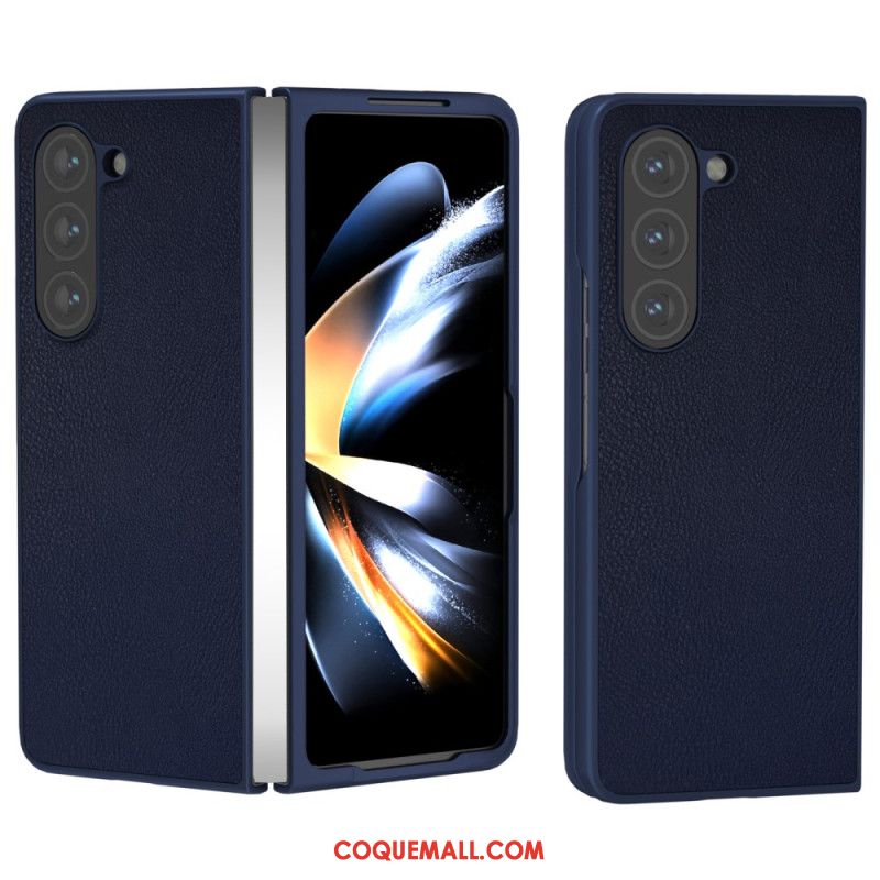 Coque Samsung Galaxy Z Fold 6 Effet Cuir