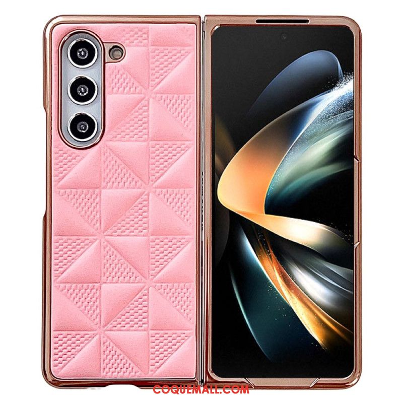 Coque Samsung Galaxy Z Fold 6 Matelassée