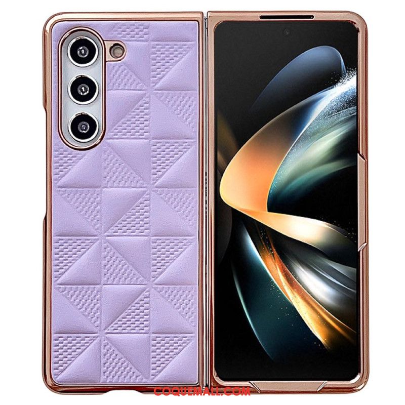 Coque Samsung Galaxy Z Fold 6 Matelassée