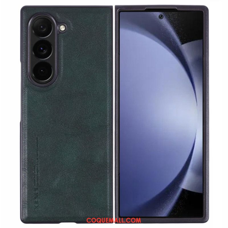 Coque Samsung Galaxy Z Fold 6 Simili Cuir X-LEVEL