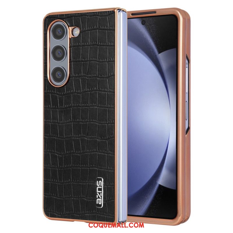 Coque Samsung Galaxy Z Fold 6 Style Cuir AZNS