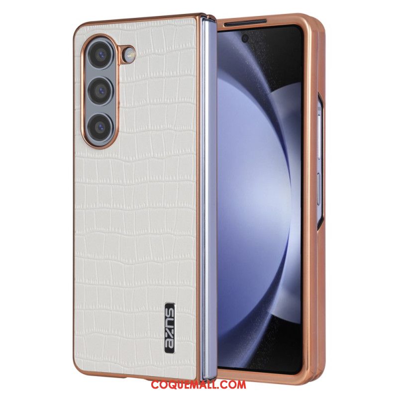 Coque Samsung Galaxy Z Fold 6 Style Cuir AZNS