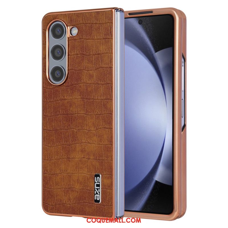 Coque Samsung Galaxy Z Fold 6 Style Cuir AZNS