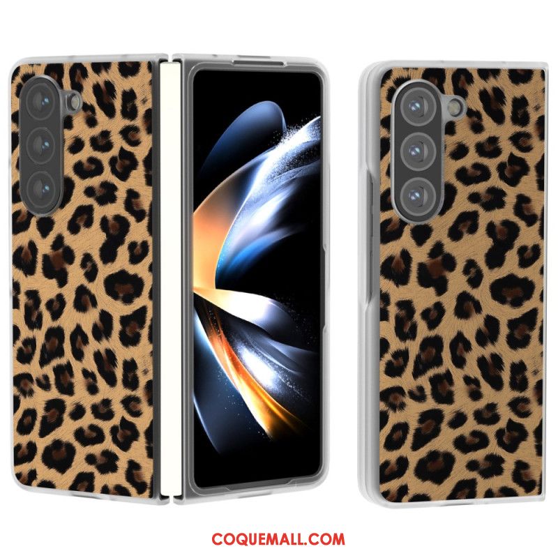 Coque Samsung Galaxy Z Fold 6 Style Léopard