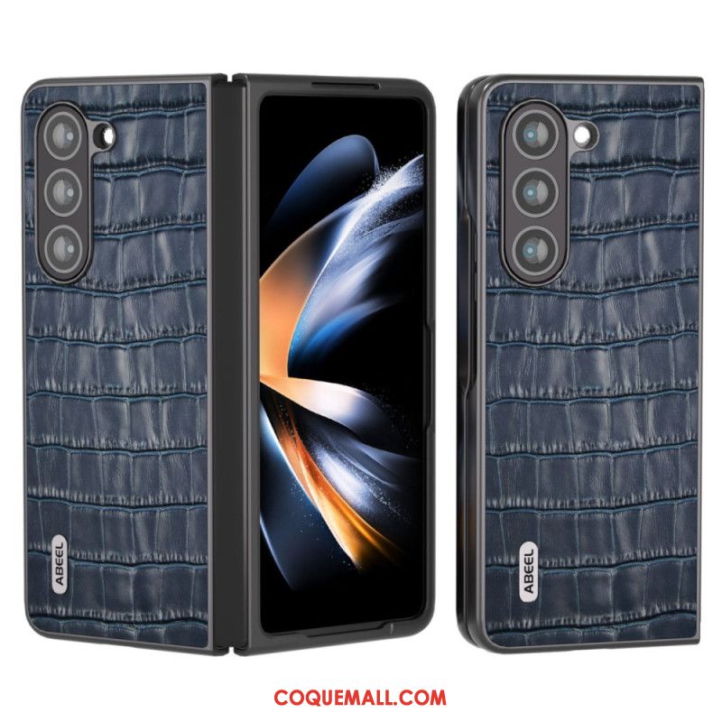 Coque Samsung Galaxy Z Fold 6 Texture Crcodile ABEEL