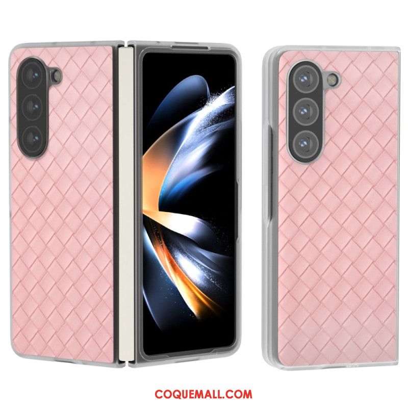 Coque Samsung Galaxy Z Fold 6 Texture Tissée