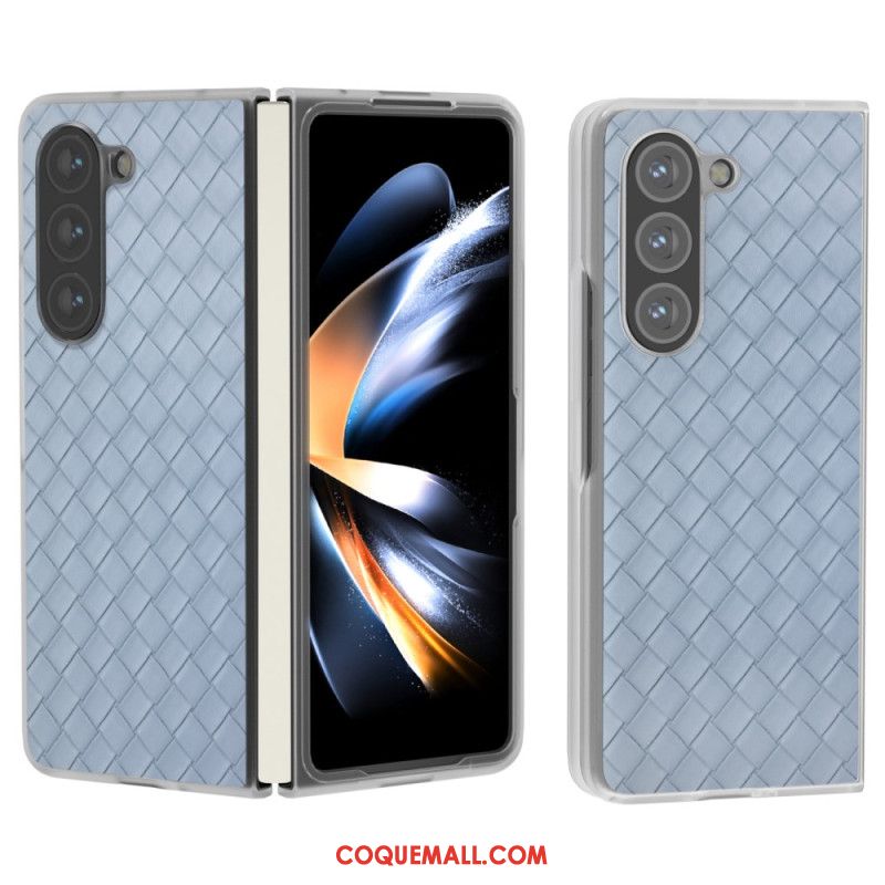 Coque Samsung Galaxy Z Fold 6 Texture Tissée