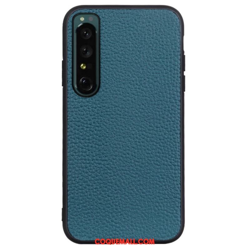 Coque Sony Xperia 1 IV Hybride Véritable Cuir