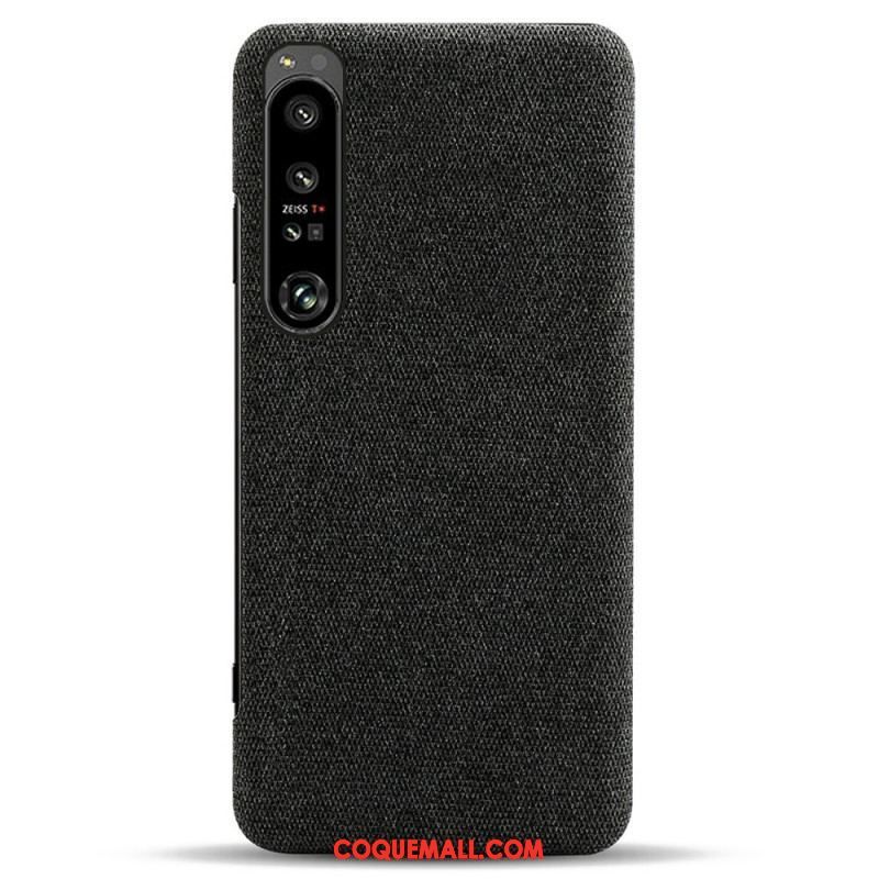 Coque Sony Xperia 1 IV Tissu