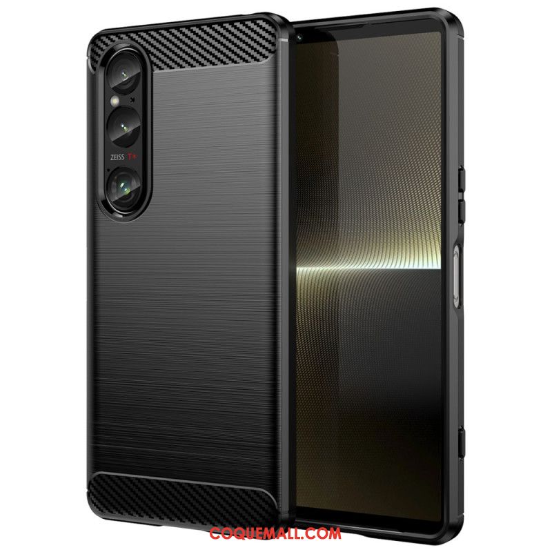 Coque Sony Xperia 1 VI Fibre Carbone Brossée