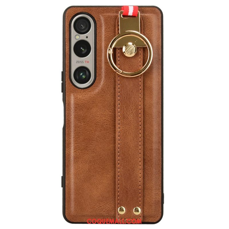 Coque Sony Xperia 1 VI Sangle et Anneau