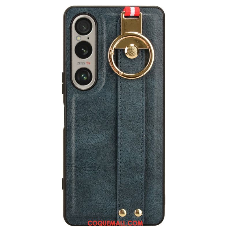 Coque Sony Xperia 1 VI Sangle et Anneau