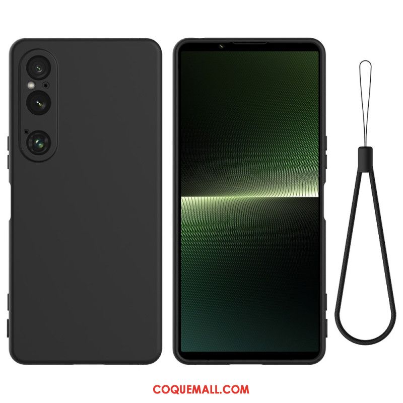 Coque Sony Xperia 1 VI Silicone à Lanière