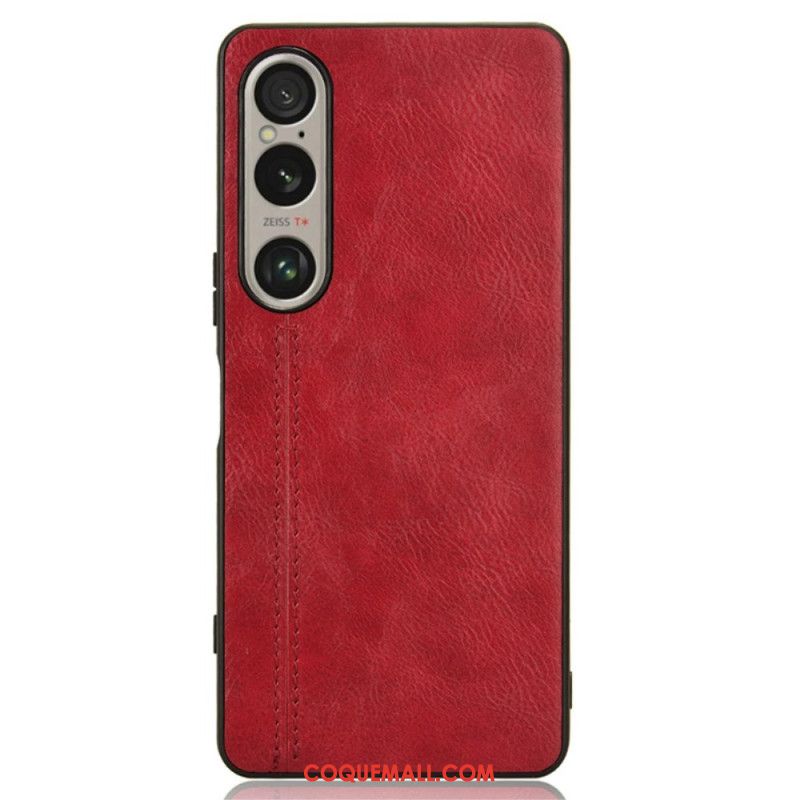 Coque Sony Xperia 1 VI Simili Cuir