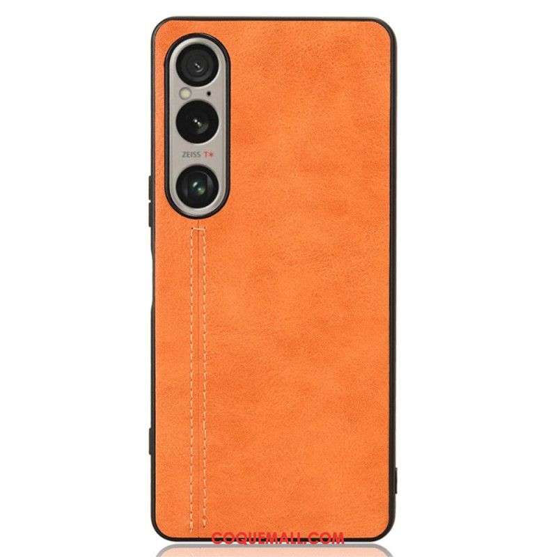 Coque Sony Xperia 1 VI Simili Cuir