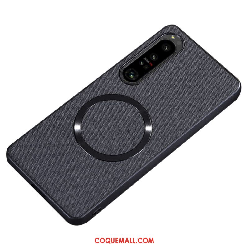 Coque Sony Xperia 1 VI Tissu Compatible MagSafe