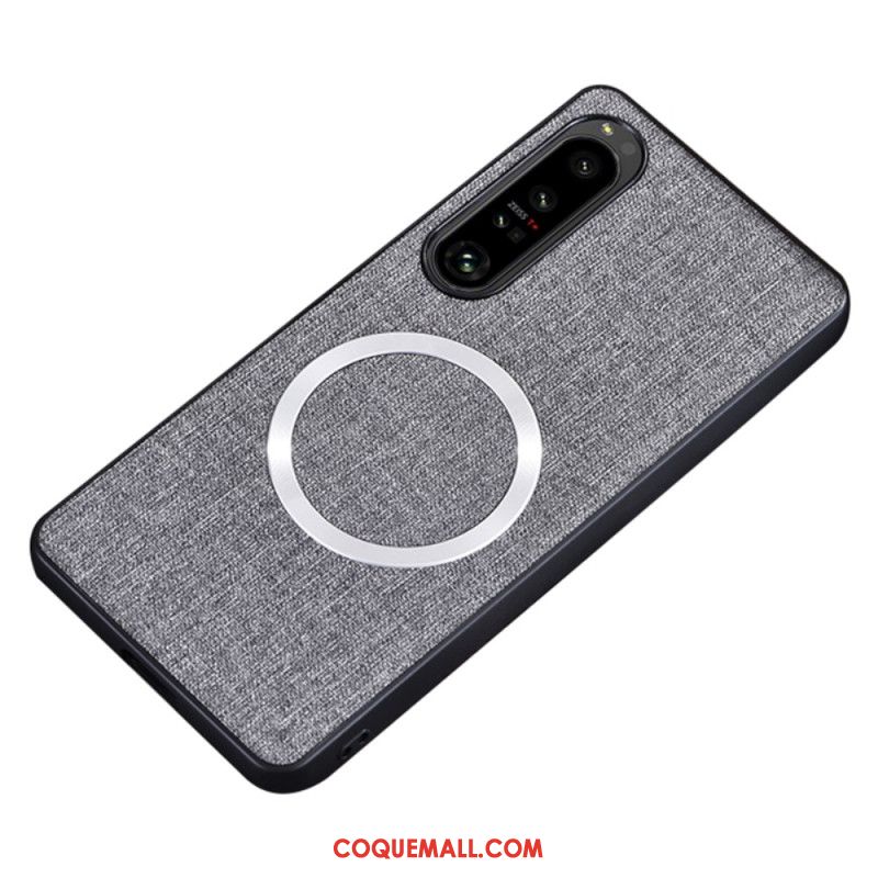 Coque Sony Xperia 1 VI Tissu Compatible MagSafe