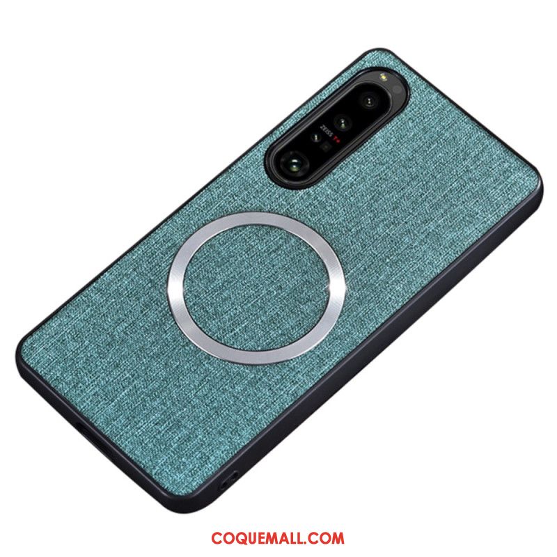 Coque Sony Xperia 1 VI Tissu Compatible MagSafe