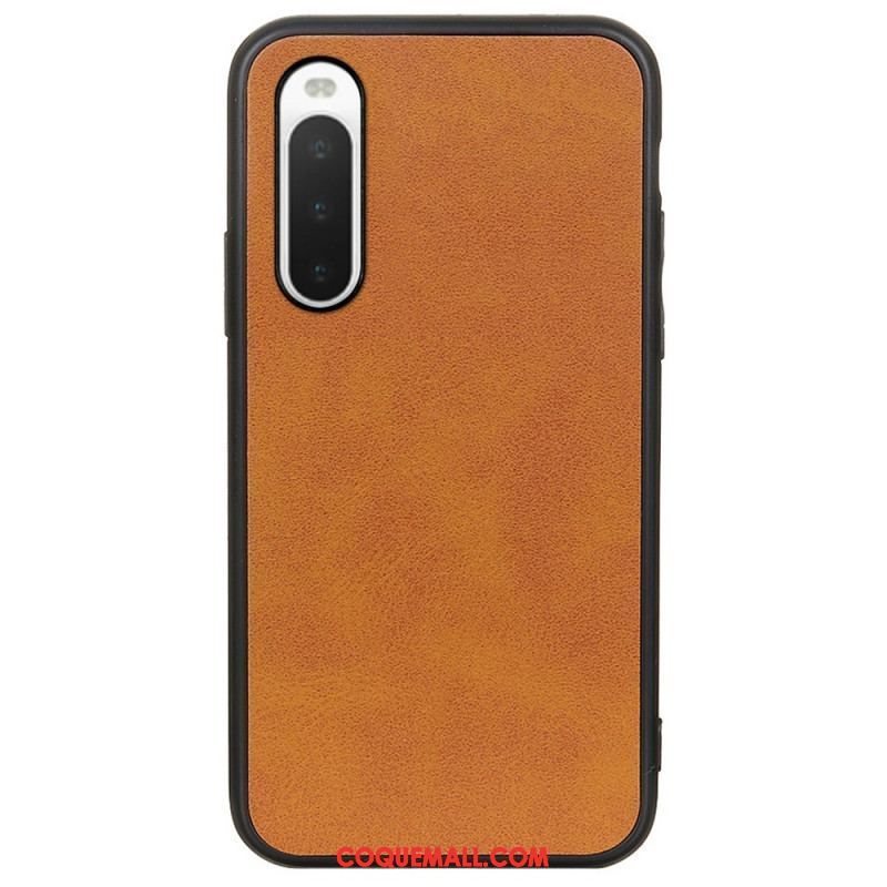 Coque Sony Xperia 10 IV Simili Cuir Texturé