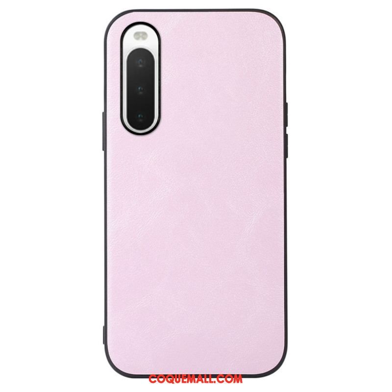 Coque Sony Xperia 10 IV Style Cuir Classy