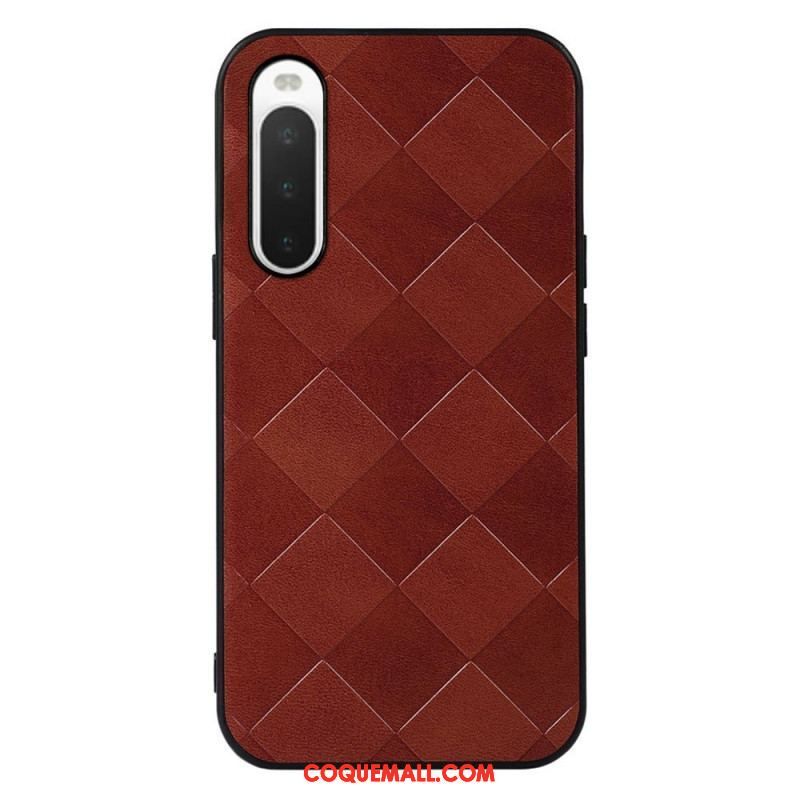 Coque Sony Xperia 10 IV Texture Tissée